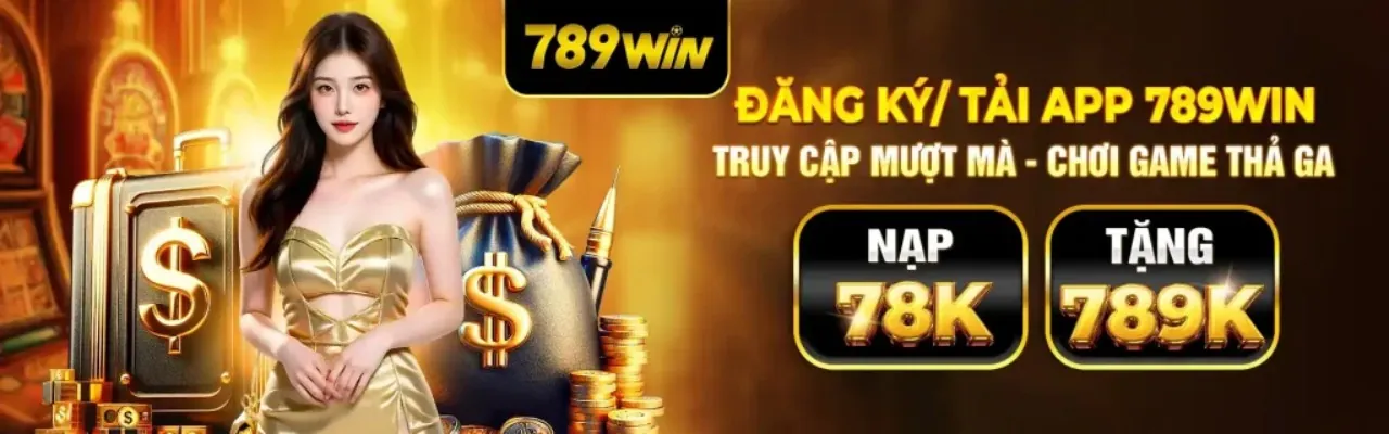 Banner khuyến mãi Nổ Hũ 789win